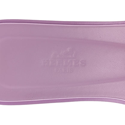Hermes Epsom Oran Sandals 37 Violet Amethyste 7 of 9