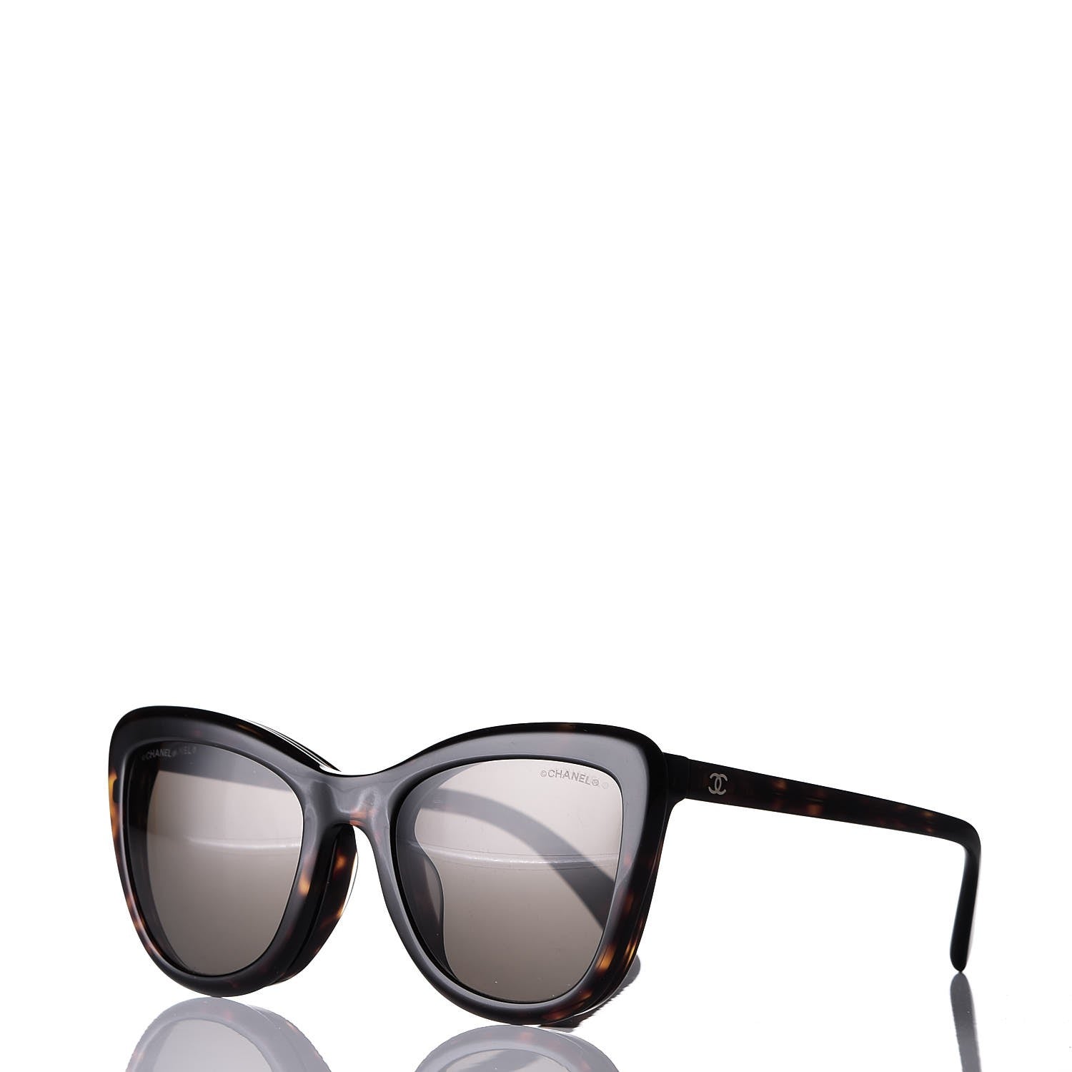 Chanel Clip On Sunglasses 5393-A Tortoise Beige 3 of 16