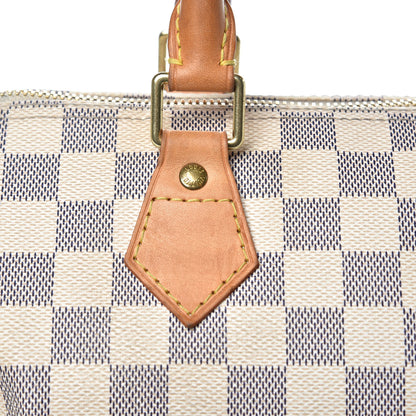 Louis Vuitton Damier Azur Speedy 25 17 of 21