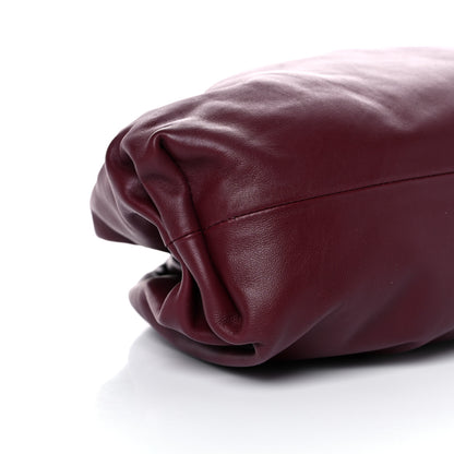 Bottega Veneta Smooth Butter Calf The Pouch Oversized Clutch Bordeaux 8 of 9
