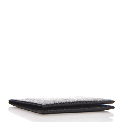 Hermes Epsom Calvi Card Case Black 4 of 8