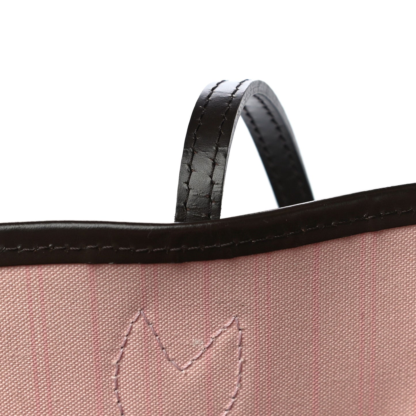 Damier Ebene Neo Neverfull MM Rose Ballerine