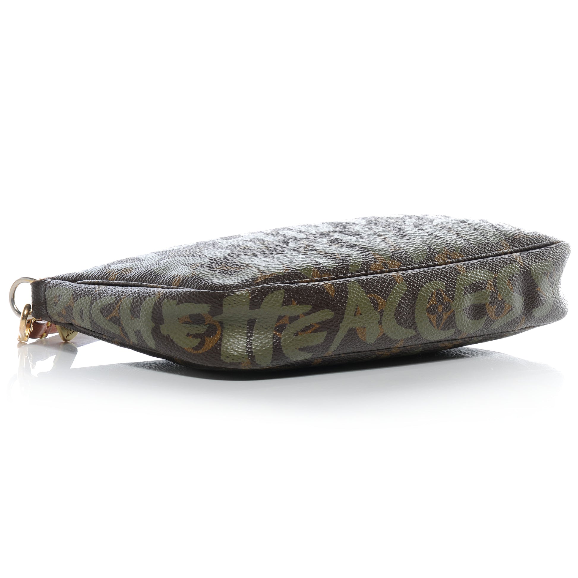 Louis Vuitton Monogram Graffiti Pochette Accessories Kaki 4 of 7