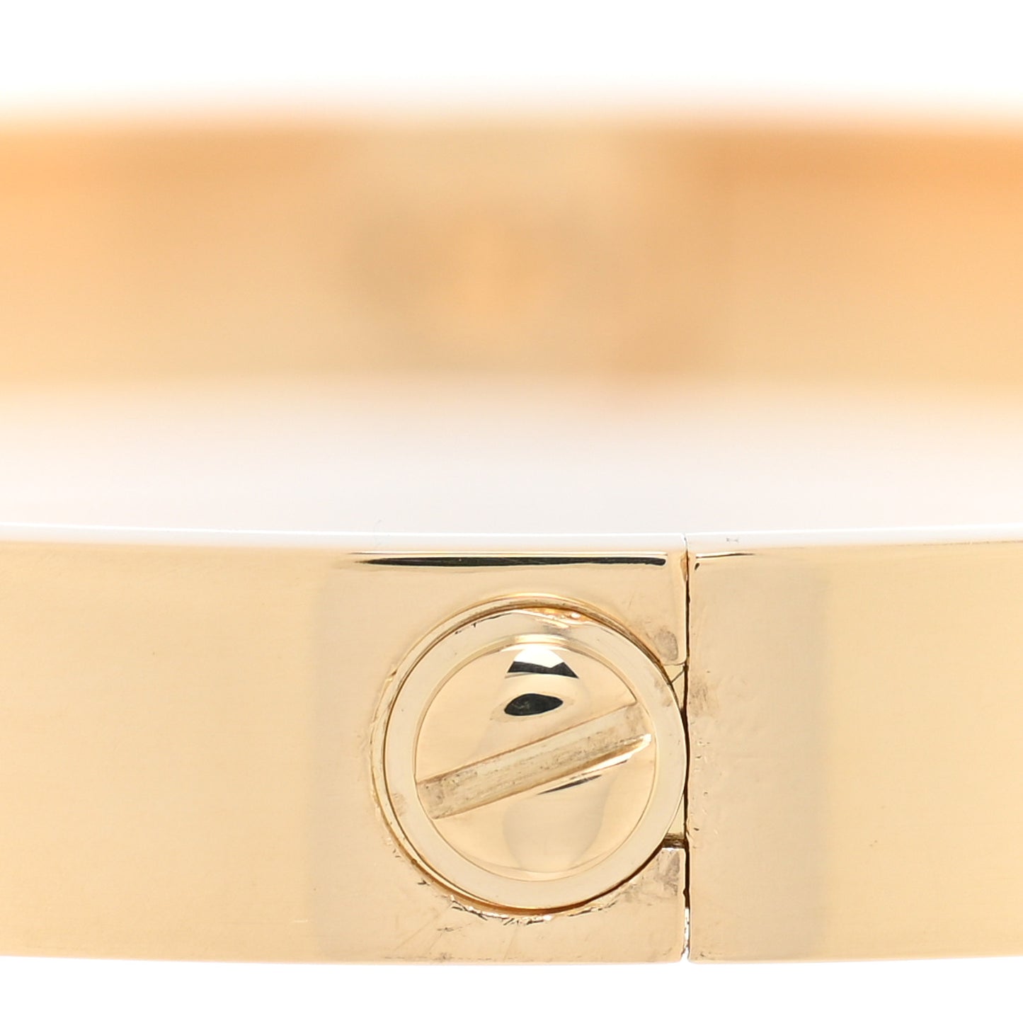 18K Yellow Gold LOVE Bracelet 19