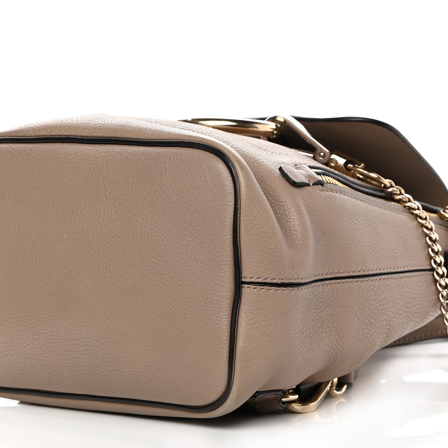 Chloe Suede Calfskin Medium Faye Backpack Motty Grey 9 of 21