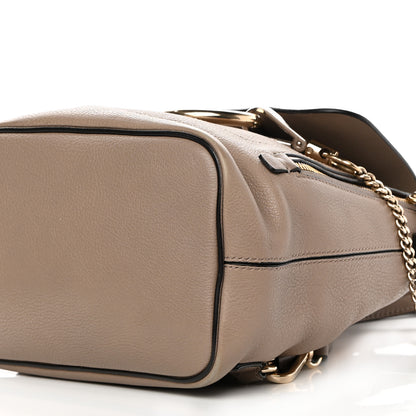 Chloe Suede Calfskin Medium Faye Backpack Motty Grey 9 of 21