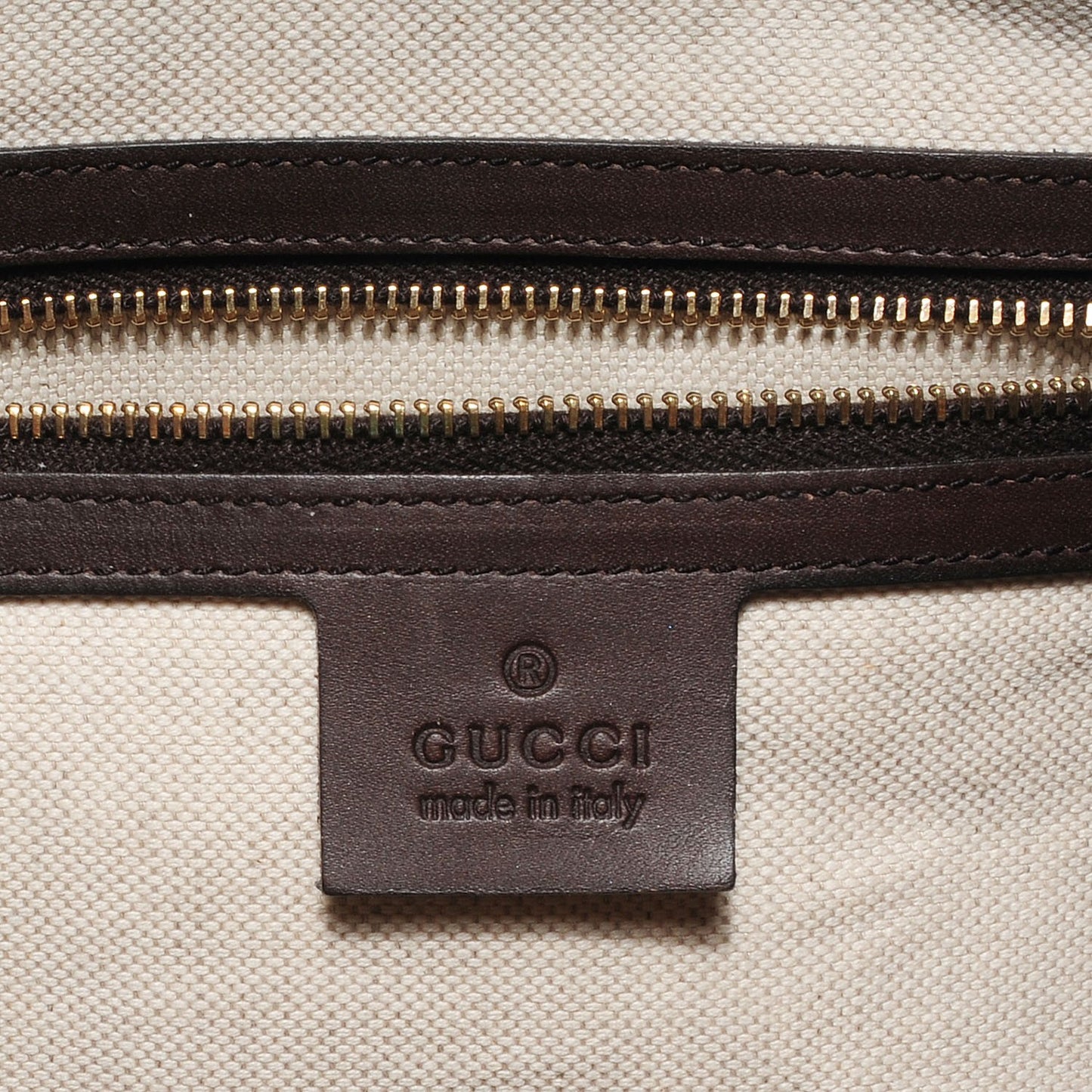 Monogram Vintage Web Medium Boston Dark Brown