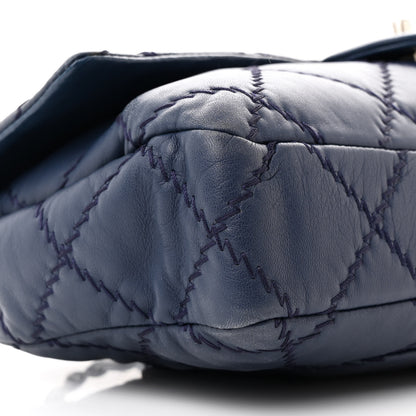 Chanel Lambskin Ultimate Stitch Flap Blue 9 of 14