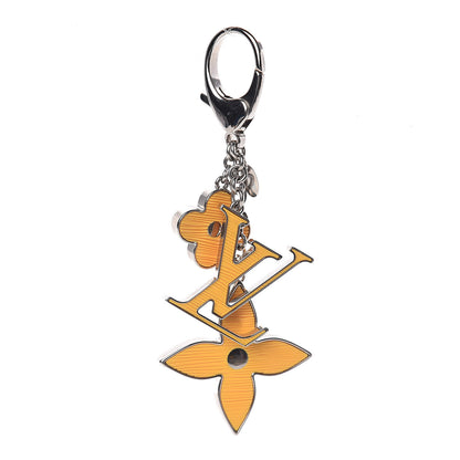 Louis Vuitton Fleur d Epi Bag Charm Citron 1 of 2
