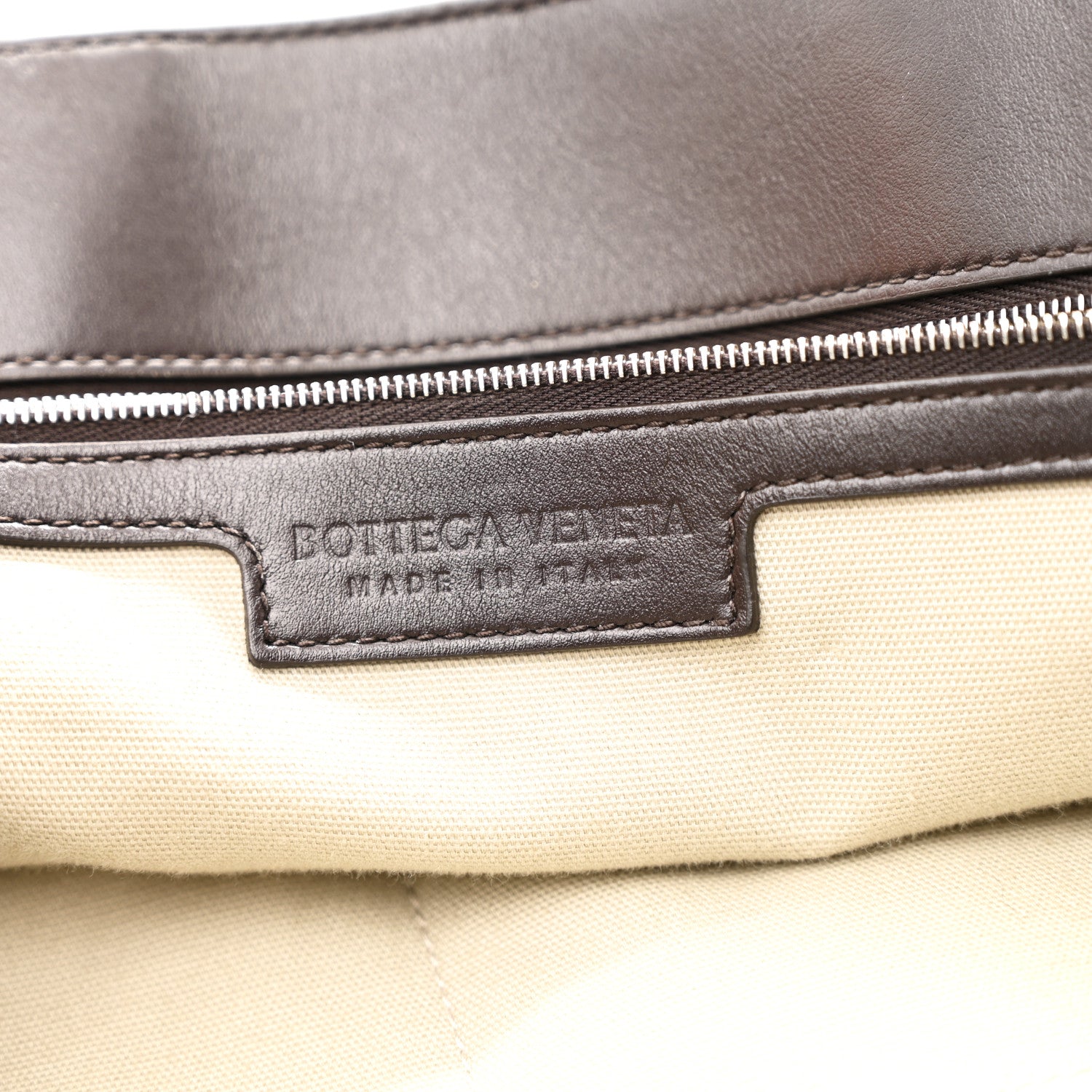 Bottega Veneta Canvas Nappa Intreccio Arco Tote Griege Fondant 6 of 11