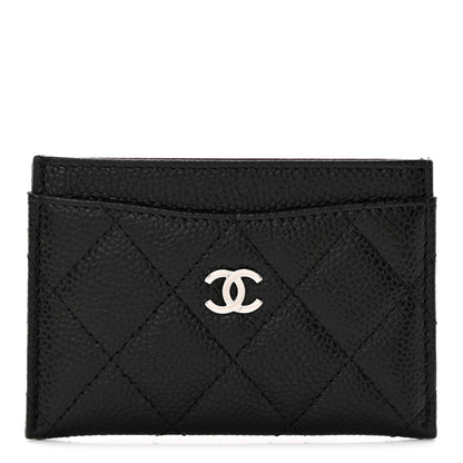 Chanel Caviar Quilted Card Holder Black 1 of 7