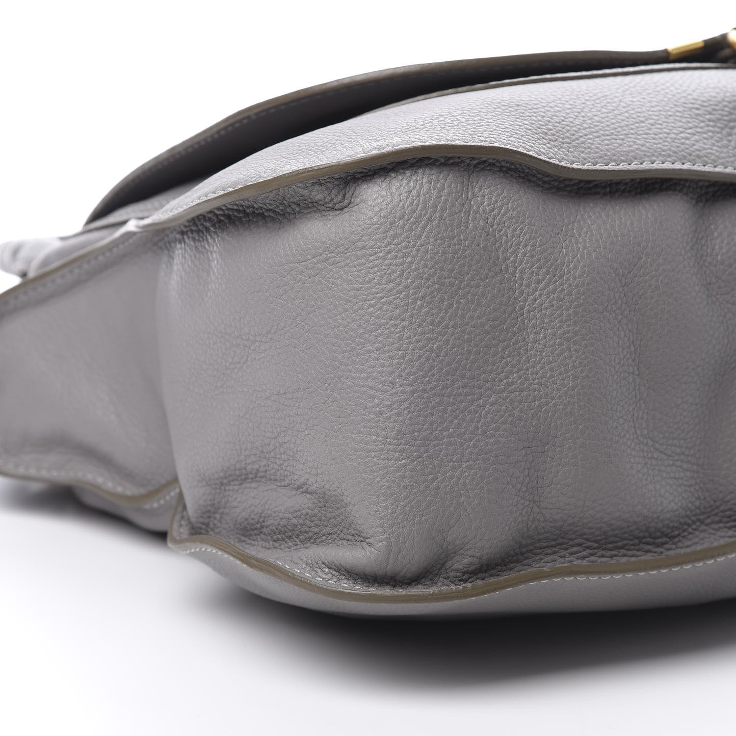 Chloe Calfskin Large Marcie Satchel Cashmere Grey 9 of 12