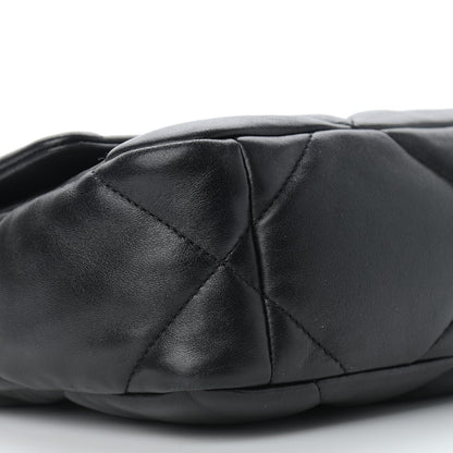 Chanel Lambskin Quilted Medium Chanel 19 Flap Black 8 of 9