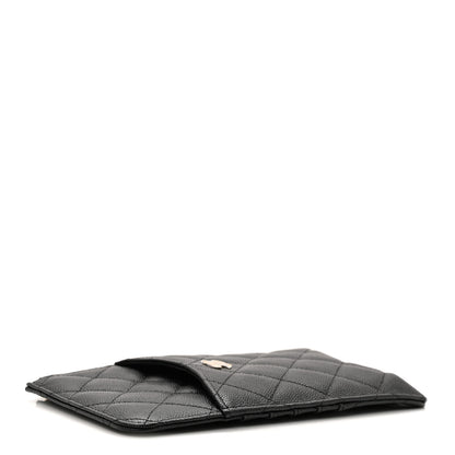 Chanel Caviar Quilted Classic iPhone Pouch Black 4 of 8