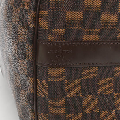 Louis Vuitton Damier Ebene Keepall Bandouliere 55 5 of 10