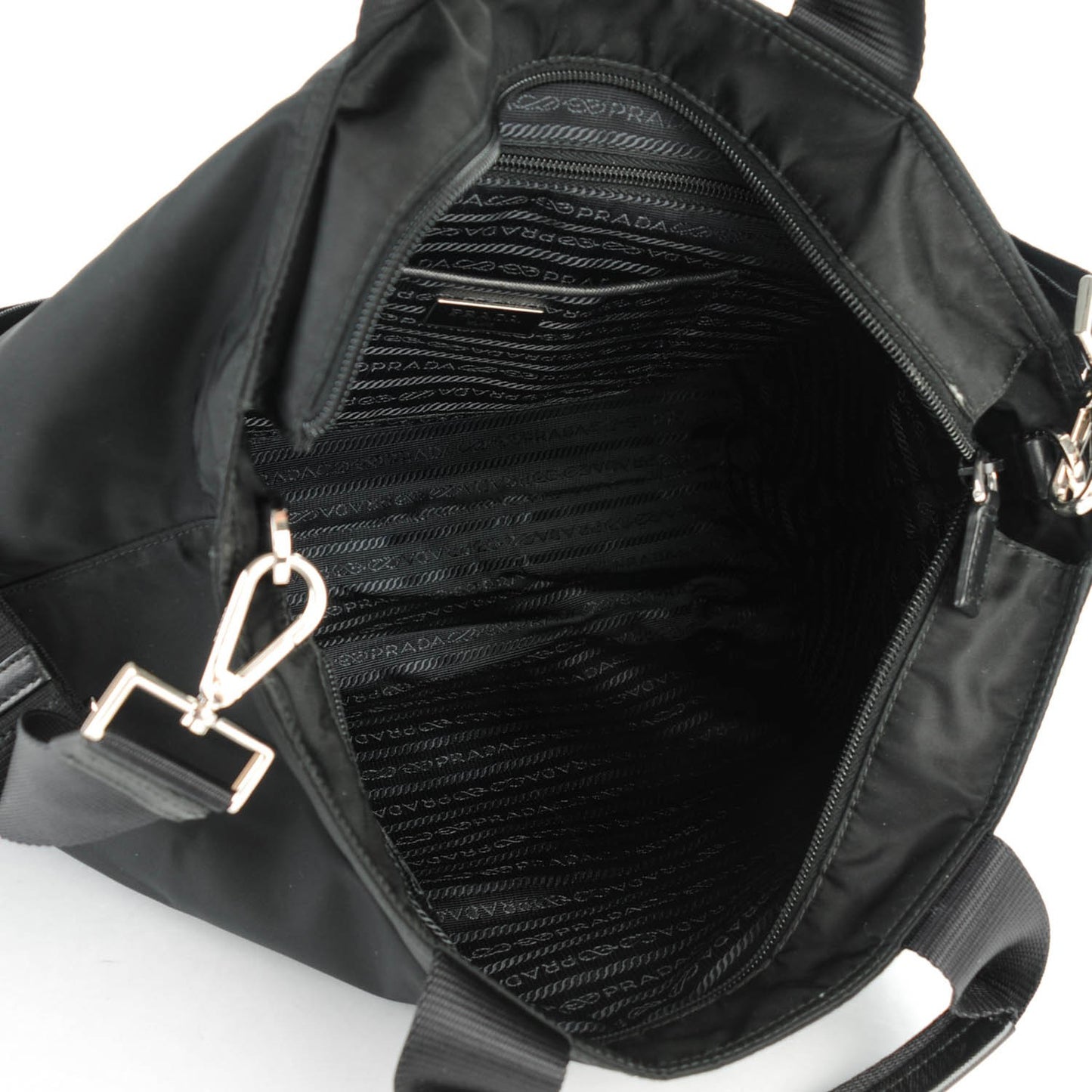 Nylon Tote Black