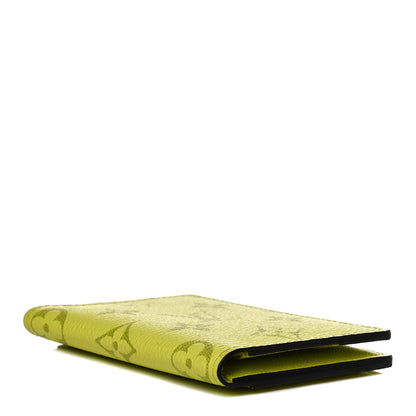 Louis Vuitton Monogram Taiga Pocket Organizer Yellow 4 of 10