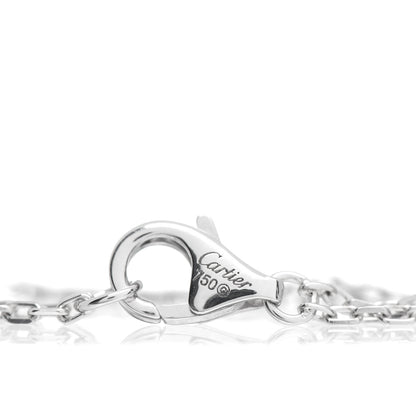 Cartier 18K White Gold Diamond LOVE Bracelet 5 of 5