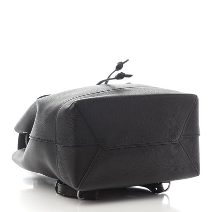 Louis Vuitton Calfskin Lockme Backpack Black 4 of 11