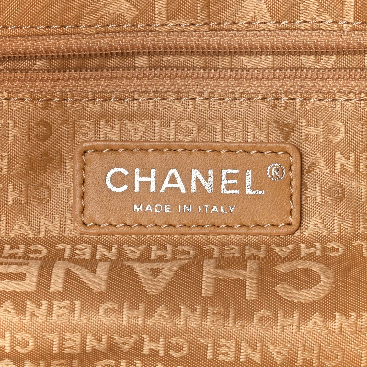 Chanel Deerskin Medium Bolt Bag Beige 6 of 11