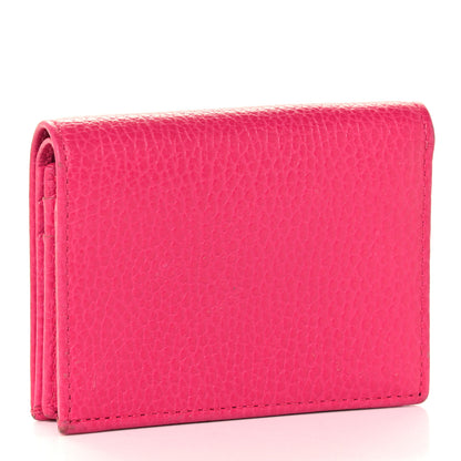 Gucci Dollar Calfskin GG Marmont Card Case Box Pink 3 of 10