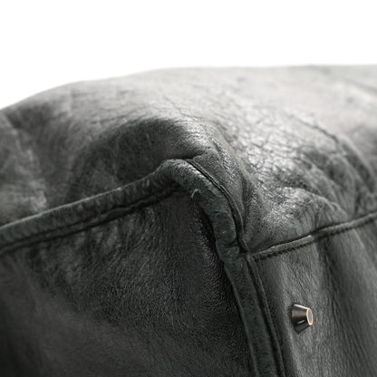 Balenciaga Agneau Classic Hardware Weekender Black 21 of 23