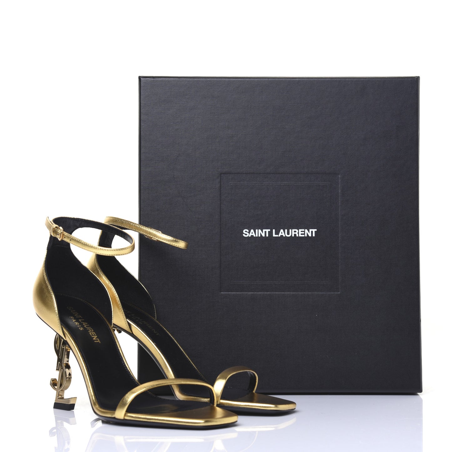 Calfskin Opyum Sandals 37 Oro