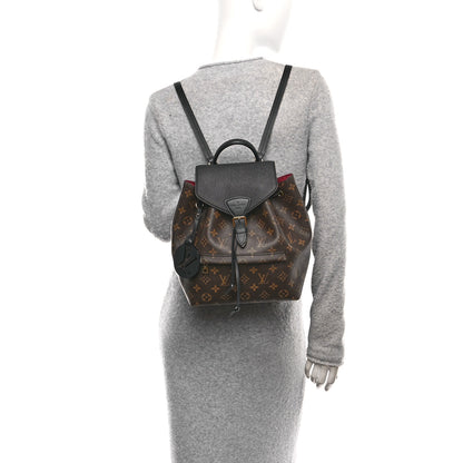 Louis Vuitton Monogram Montsouris PM Black 2 of 9