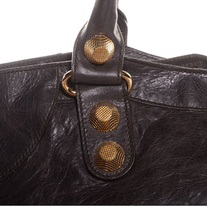 Balenciaga Agneau Giant 21 Gold Hardware Part Time Charbon 4 of 16