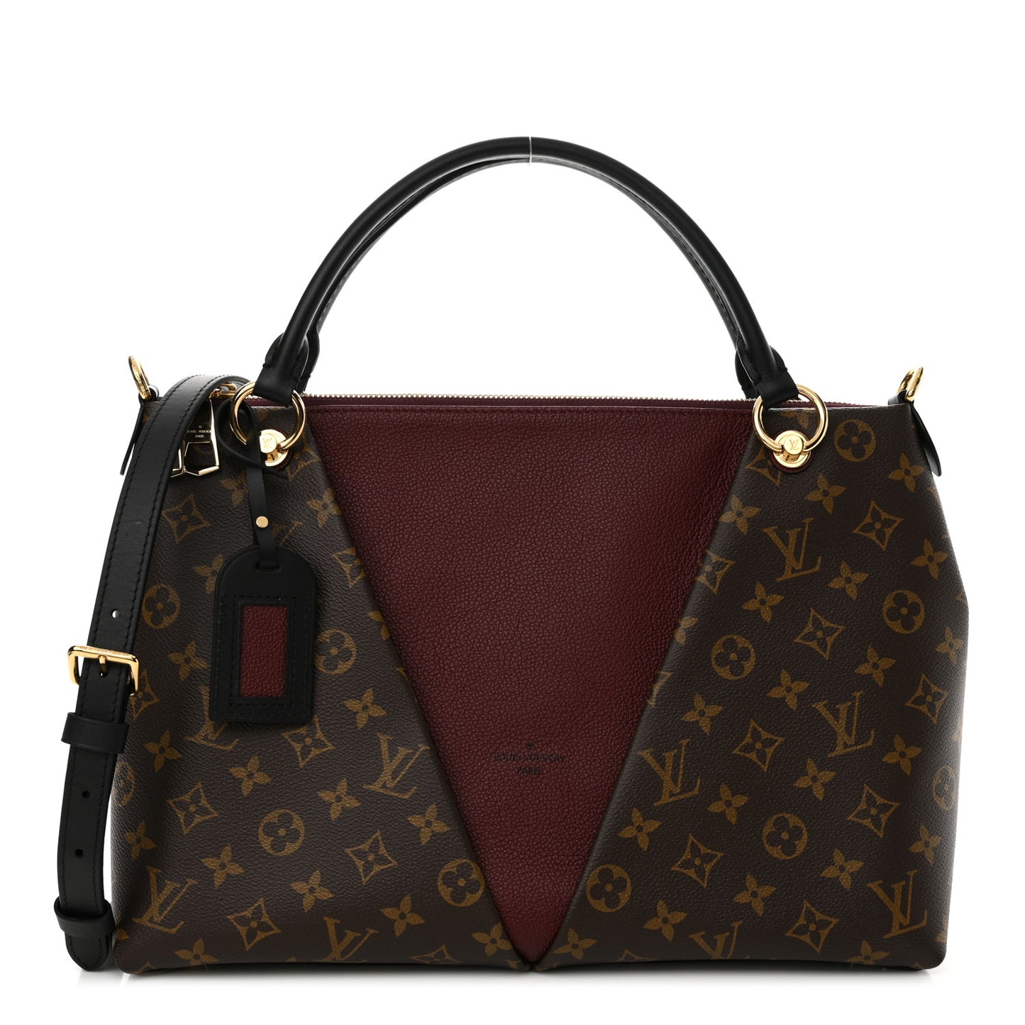 Monogram V Tote MM Bordeaux