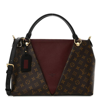 Louis Vuitton Monogram V Tote MM Bordeaux 1 of 10