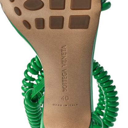 Bottega Veneta Rubber Wire Nappa Stretch 90mm Sandals 40 Grass 7 of 8