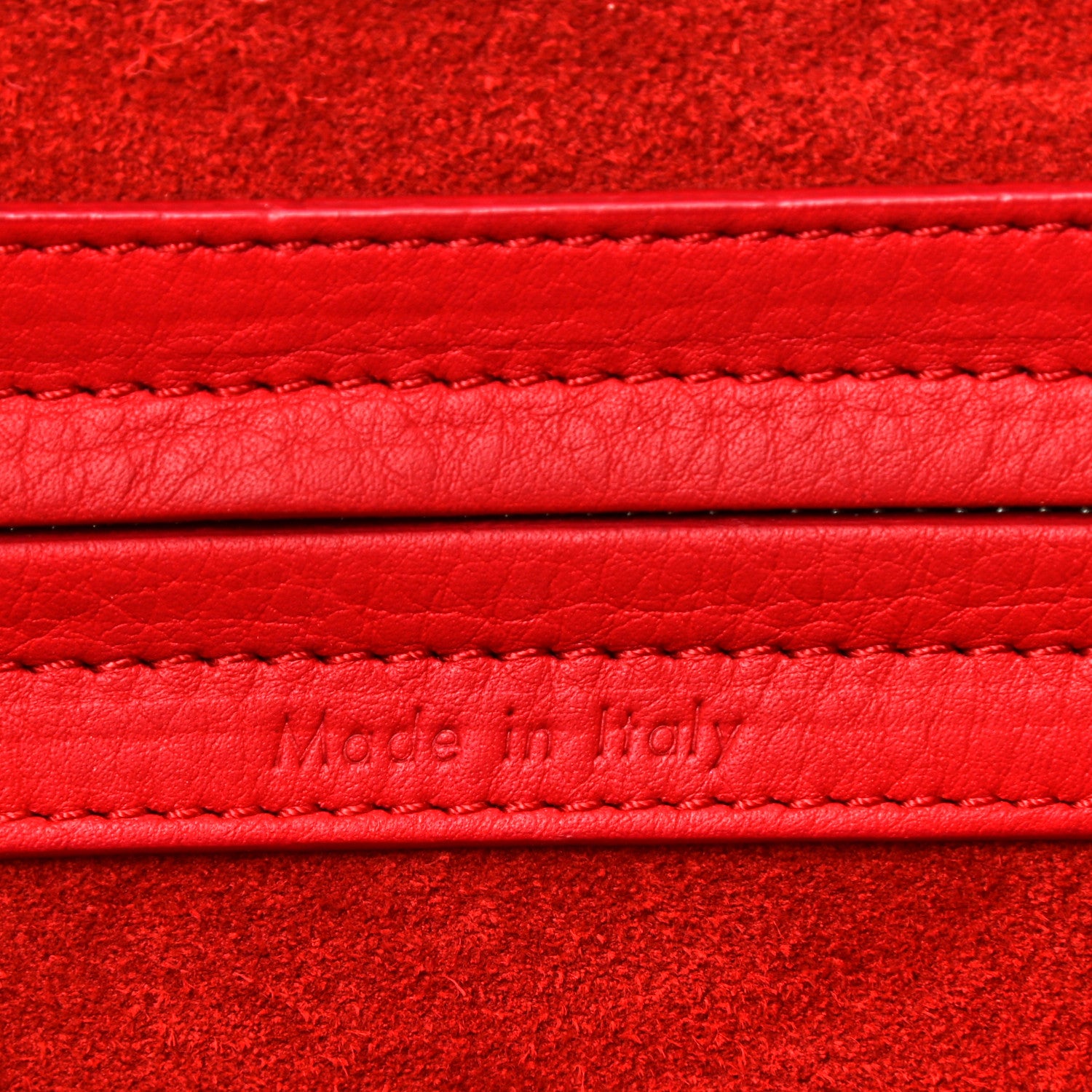 Celine Supple Calfskin Medium Phantom Luggage Coquelicot 6 of 12