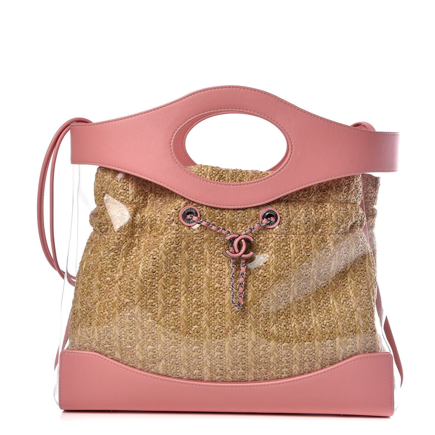 Calfskin PVC 31 Bag Pink