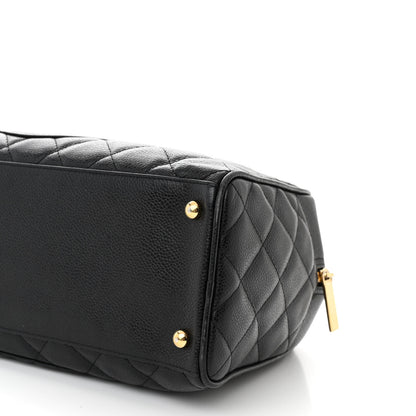 Chanel Caviar Quilted Boston Black 10 of 12