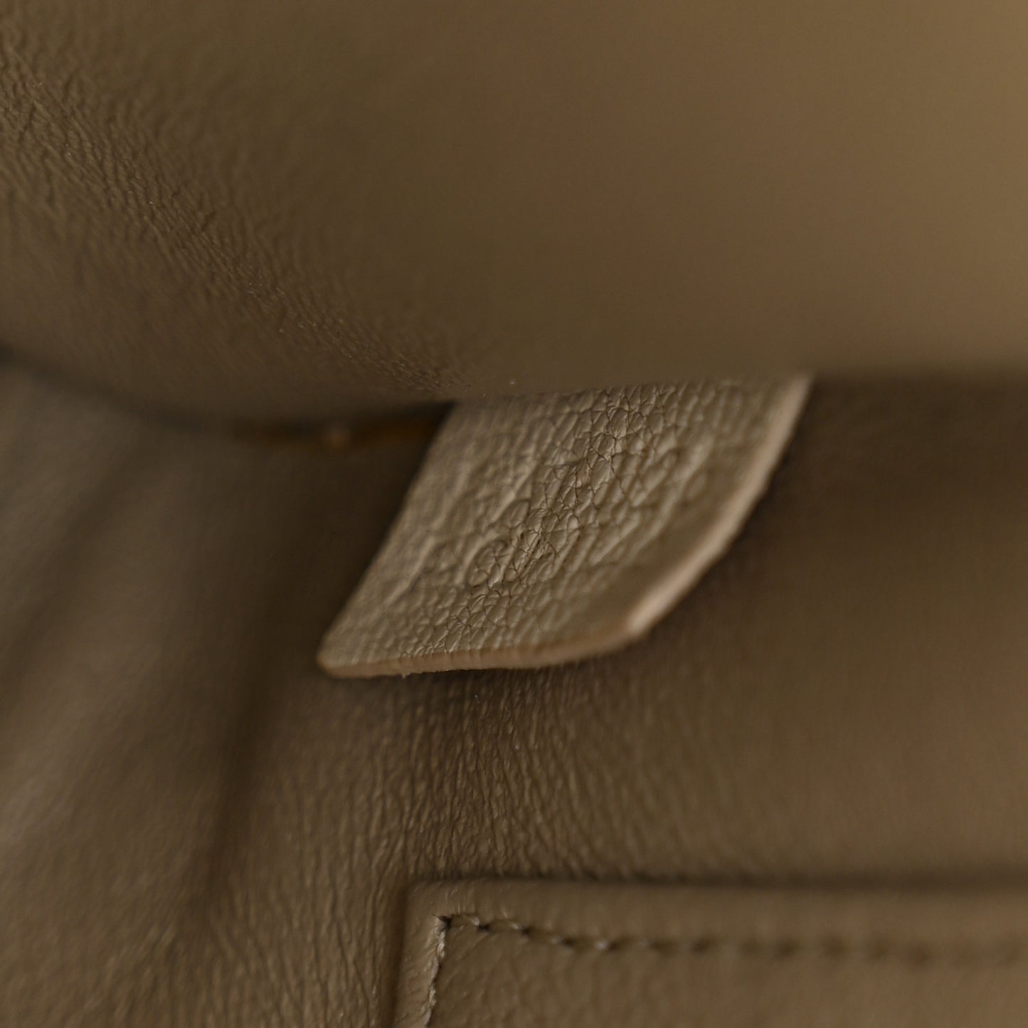Goatskin Nano Luggage White