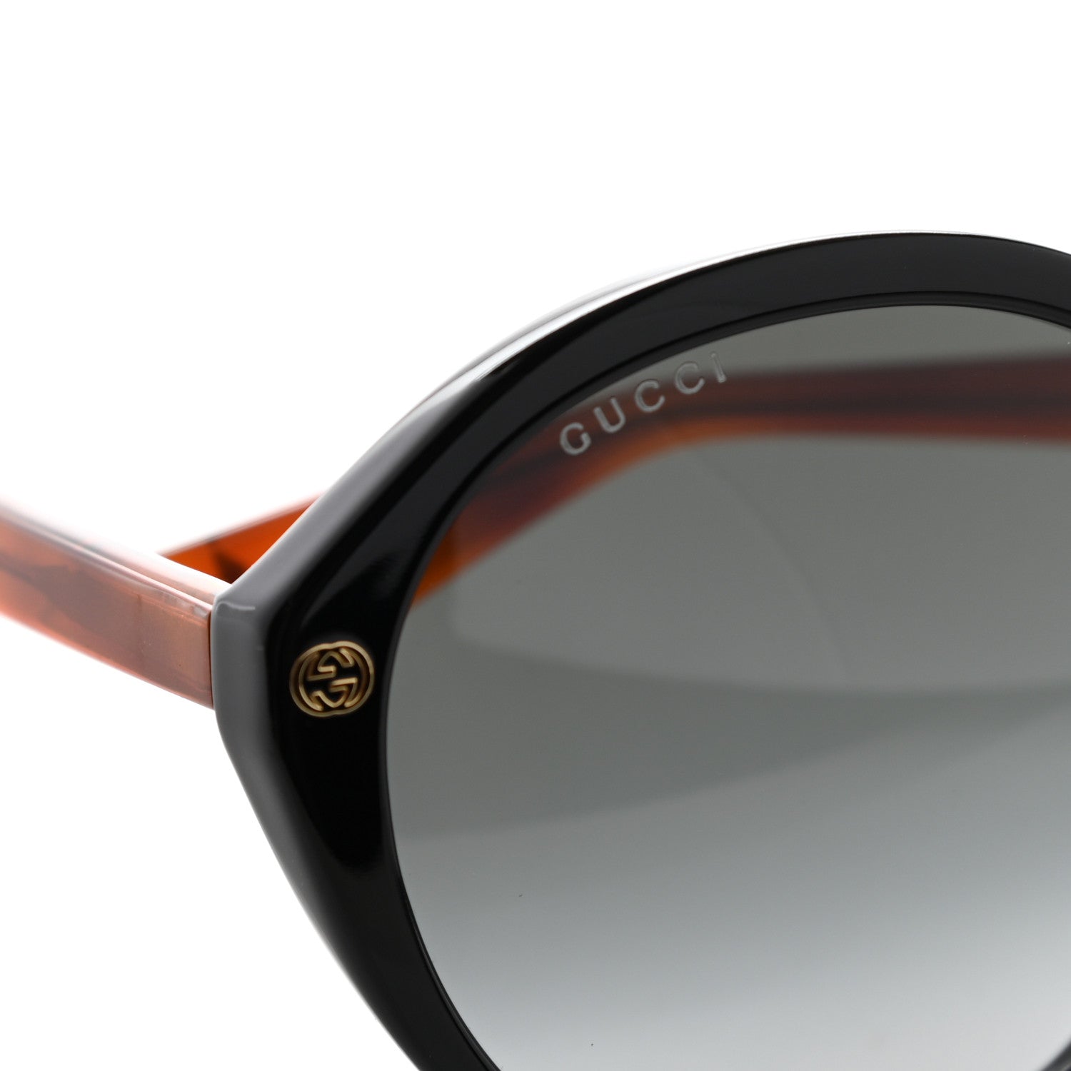 Gucci Acetate Oversized Frame Sunglasses GG0023S Black 8 of 8