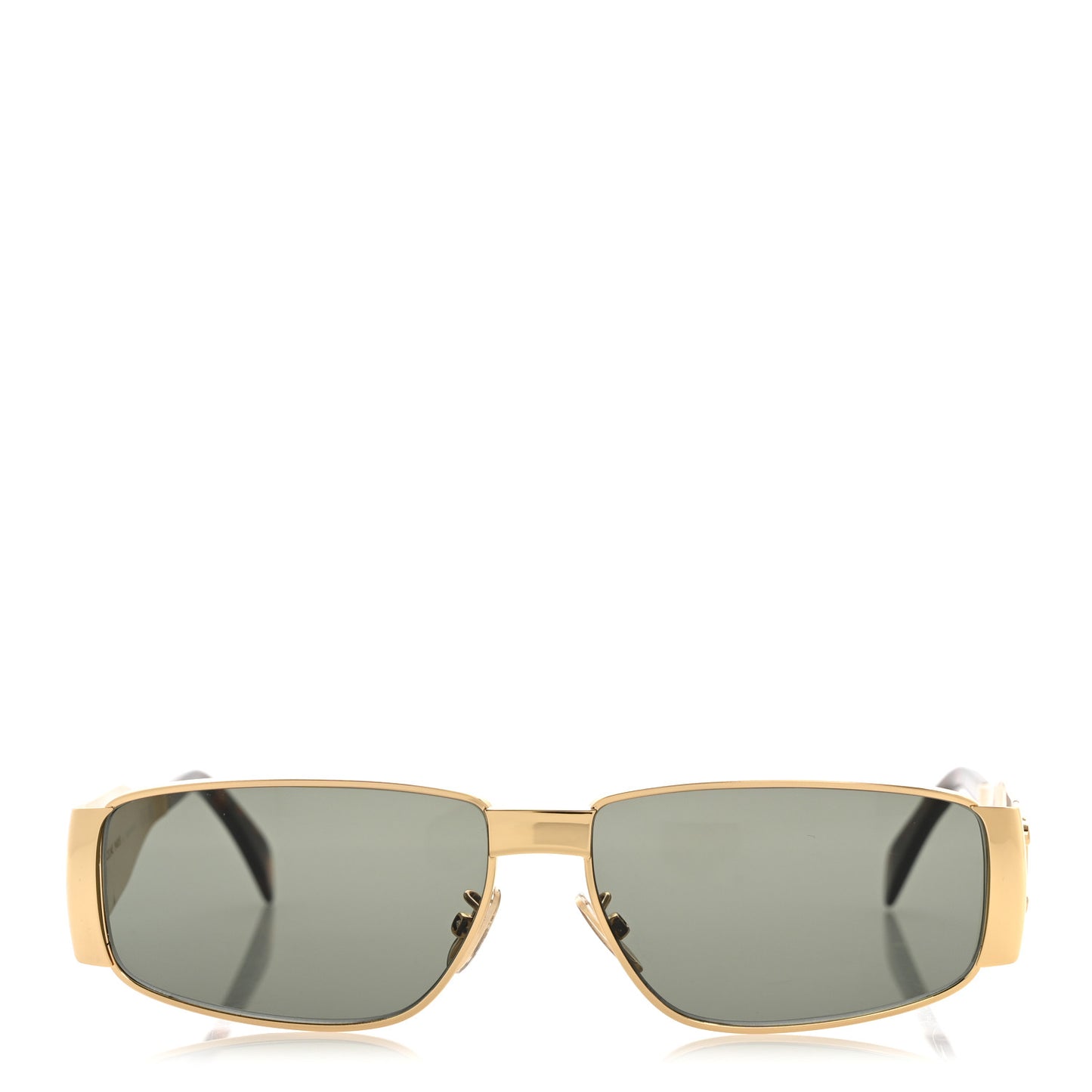 Metal Triomphe 03 Sunglasses CL40325U Gold Green