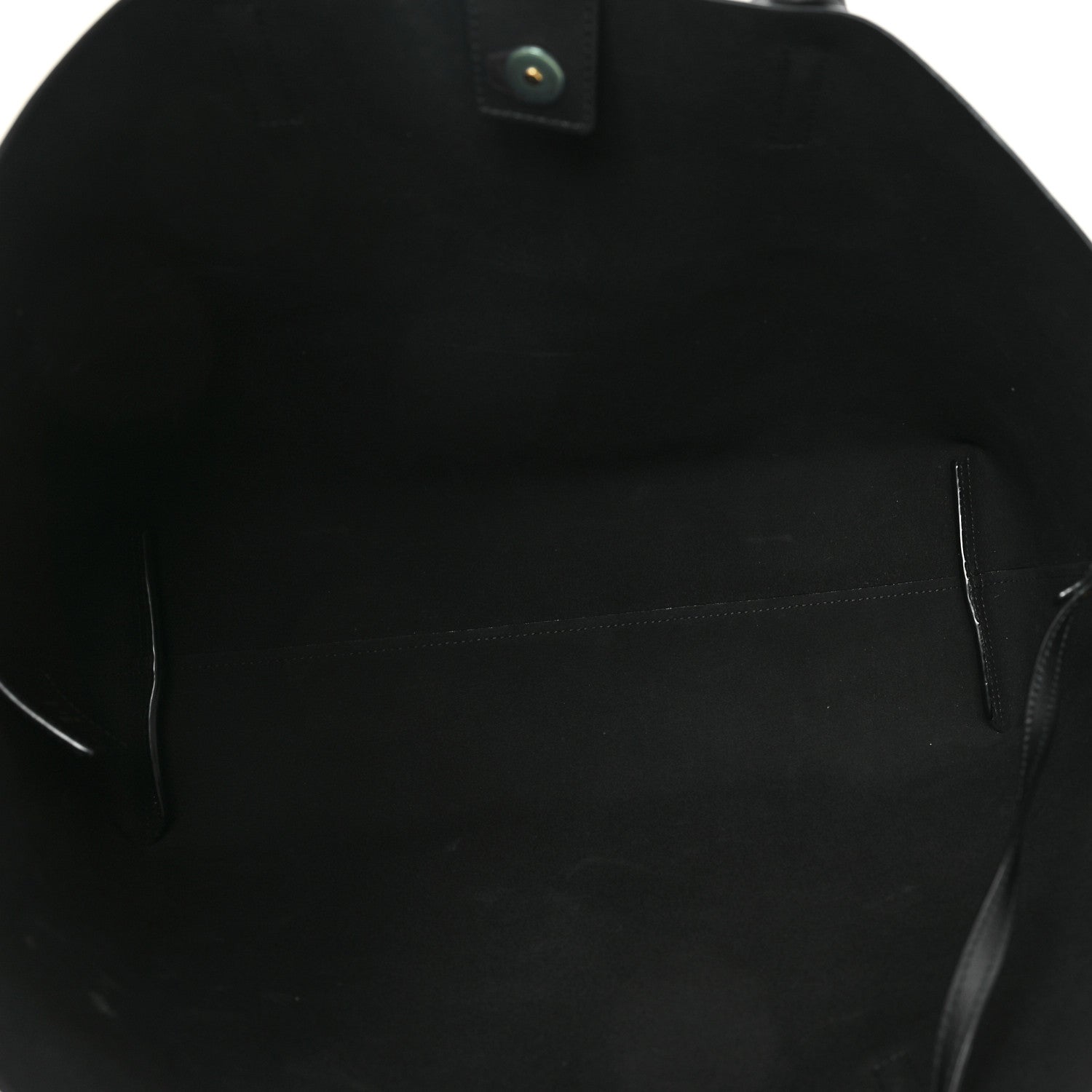 Saint Laurent Calfskin Large Shopping Tote Black 6 of 12