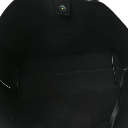 Saint Laurent Calfskin Large Shopping Tote Black 6 of 12