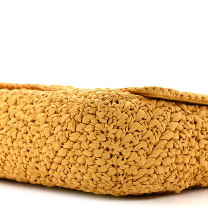 Saint Laurent Raffia Monogram Medium Jamie Wheat 10 of 10