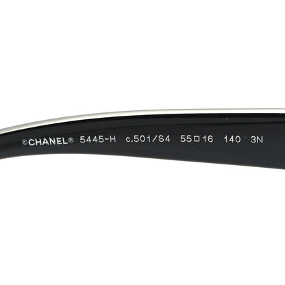 Chanel Acetate Pearl Butterfly Sunglasses 5445-H Black 4 of 6