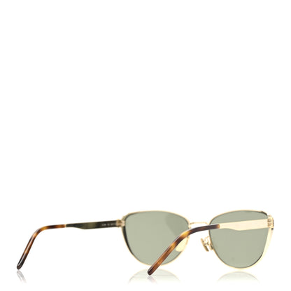Saint Laurent Metal SL M90 Cat Eye Sunglasses Gold 4 of 7