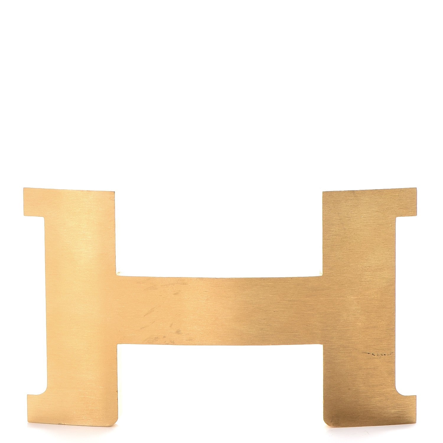 Hermes Brushed Gold 42mm Constance 2 H Belt Buckle 1 of 8