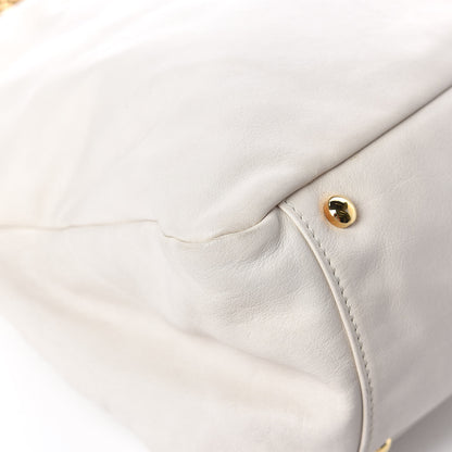 Chanel Calfskin Rodeo Drive Hobo White 10 of 11