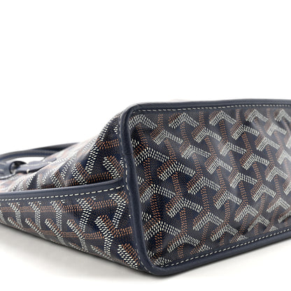 Goyard Goyardine Reversible Mini Anjou Navy 9 of 10