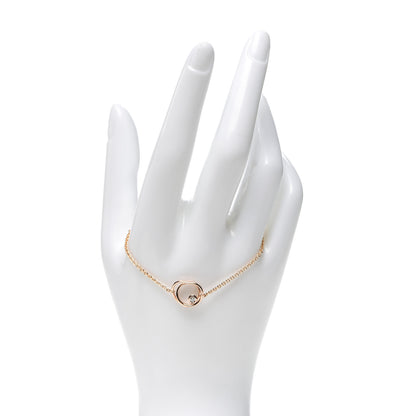 Hermes 18K Rose Gold Diamond TPM Vertige Coeur Bracelet SH 2 of 5