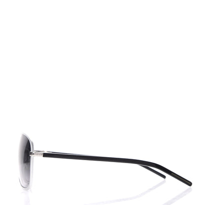 Christian Dior HOMME Aluminum Aviator Sunglasses Silver 3 of 7