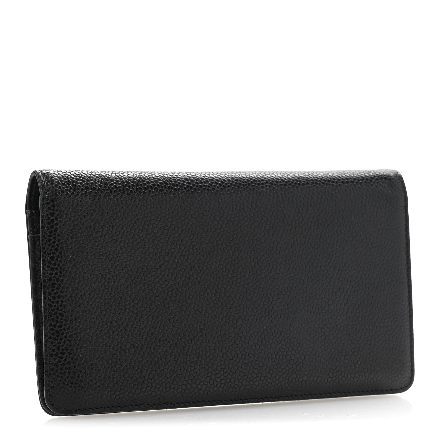 Chanel Caviar Timeless CC Yen Wallet Black 3 of 10