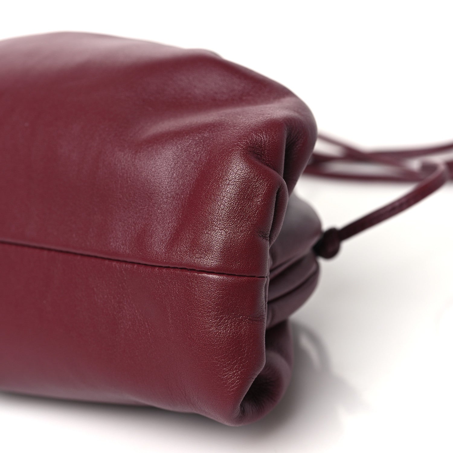 Bottega Veneta Butter Calfskin The Mini Pouch Bordeaux 9 of 9